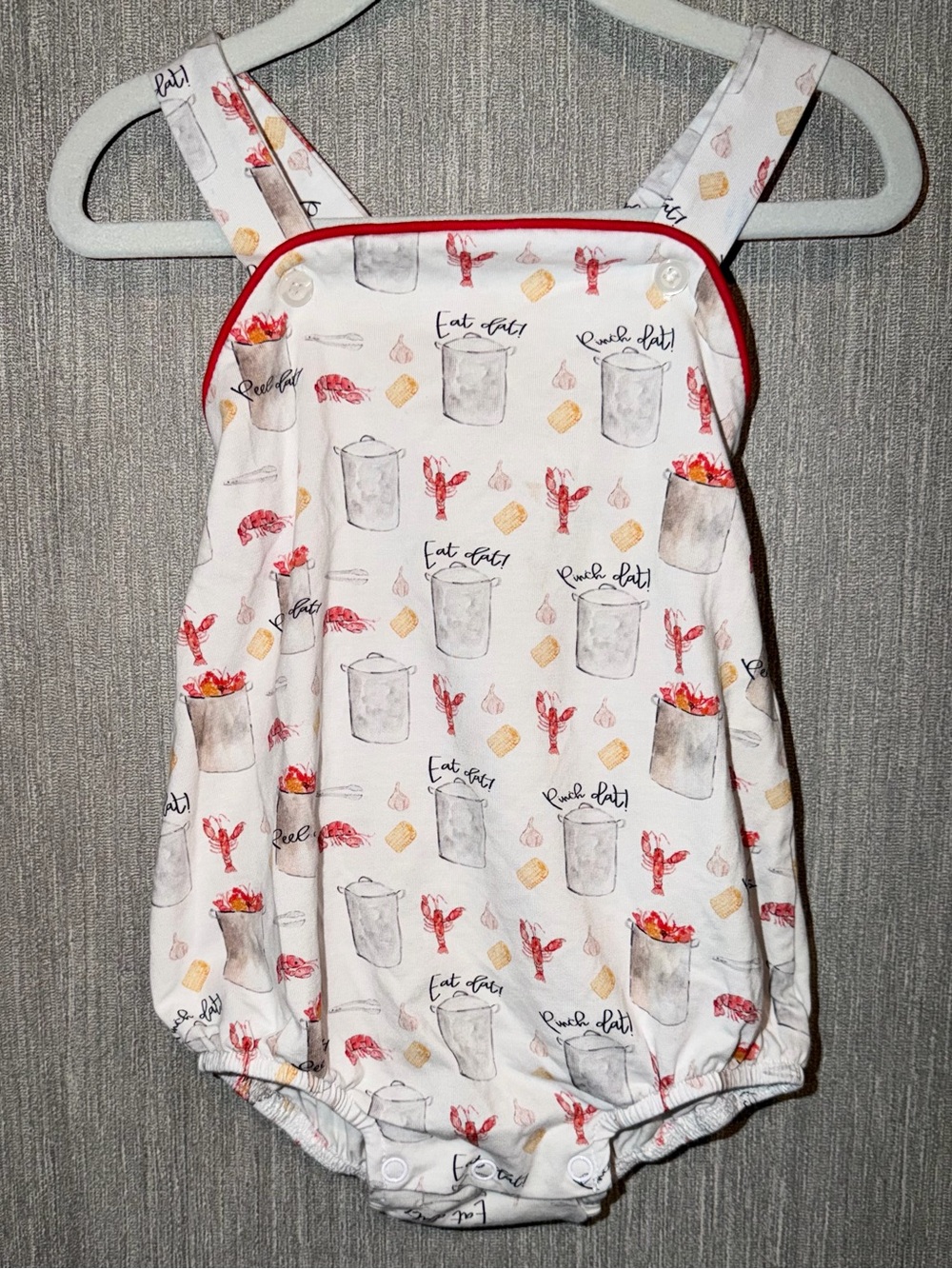 Crawfish Boil Romper
